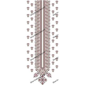 Neck Embroidery Machine Design NED965-24