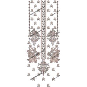 Neck Embroidry Design NED987-24