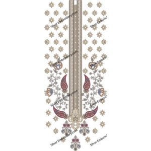 Neck Embroidery Machine Design NED992-24