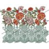 Flower Boring Embroidery BED11-24