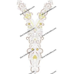 Neck Embroidery Machine Design NED1152-24