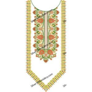 Embroidery Neck Design NED1161-24