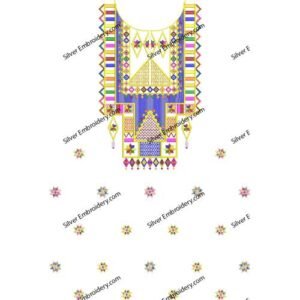 Attrective Embroidry Pattren NED1167-24