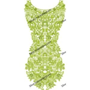 Unique Neck Embroidry NED1173-24
