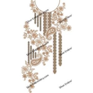 Embroidery Neck Design NED1196-24