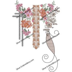Neck Flower Design NED1207-24