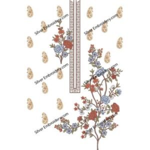 Neck Embroidry Design NED1208-24