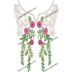 Embroidery Neck Design NED1211-24