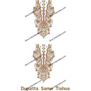 Unique Neck Embroidry NED1215-24