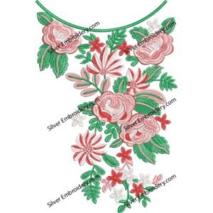 Neck Flower Design NED1227-24