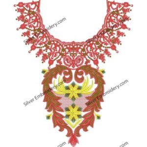 Beautiful Neck Embroidry NED1229-24