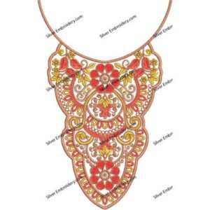 Embroidery Neck Design NED1232-24