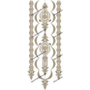 Unique Neck Embroidry NED1235-24