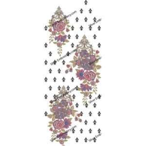 Neck Embroidry Design NED1239-24