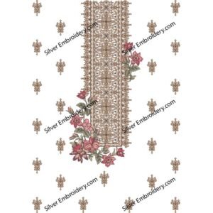 Neck Embroidry Pattren NED1252-24