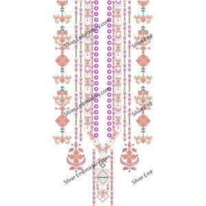 Unique Neck Embroidry NED1256-24
