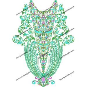 Embroidery Neck Design NED1271-24
