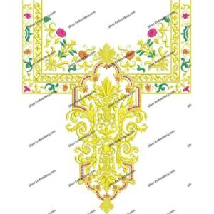 Unique Neck Embroidry NED1285-24
