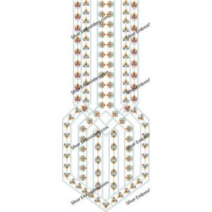 Neck Embroidery Machine Design NED1292-24