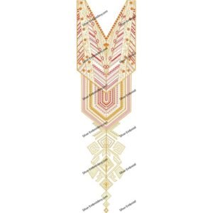 Neck Embroidry Design NED1295-24