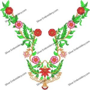 Neck Flower Design NED1301-24