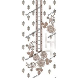 Neck Embroidry Pattren NED1308-24