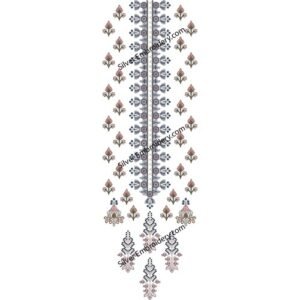 Neck Embroidery Machine Design NED1311-24