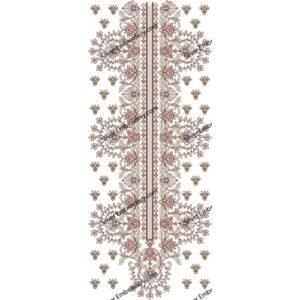 Neck Embroidry Pattren NED1332-24