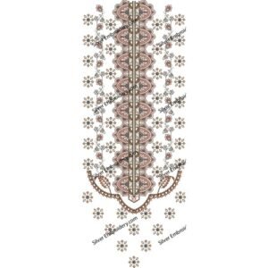 Beautiful Neck Embroidry NED1336-24