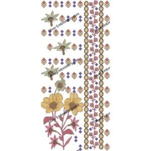Neck Flower Design NED1341-24