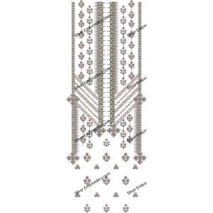 Neck Embroidry Design NED1347-24