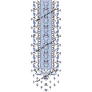 Neck Embroidry Pattren NED1352-24