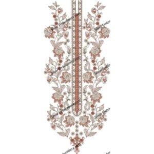 Unique Neck Embroidry NED1367-24