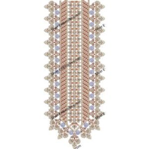 Neck Embroidry Pattren NED1370-24