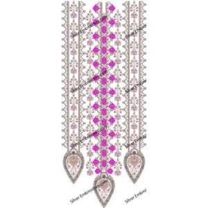 Neck Embroidry Design NED1374-24