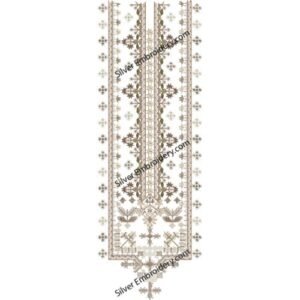 Unique Neck Embroidry NED1376-24