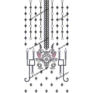Beautiful Neck Embroidry NED1388-24