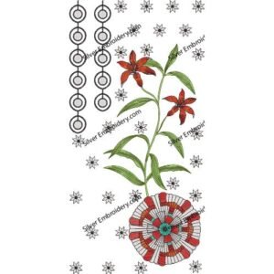 Neck Flower Design NED1395-24