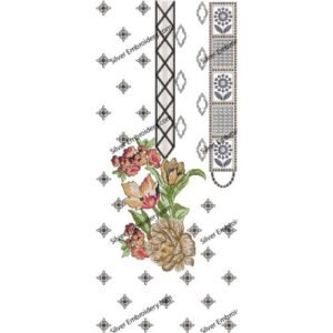 Neck Embroidry Pattren NED1400-24