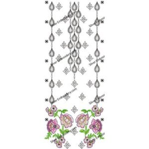 Embroidery Neck Design NED1404-24