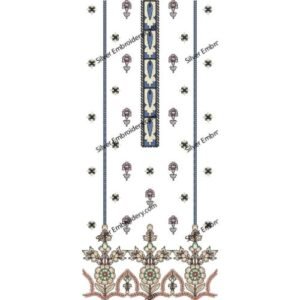 Neck Embroidry Pattren NED1405-24