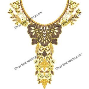 Unique Neck Embroidry NED1408-24