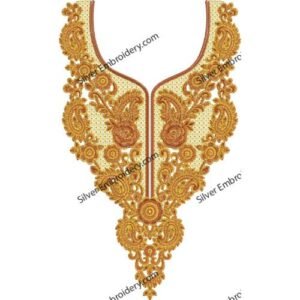 Unique Neck Embroidry NED1411-24