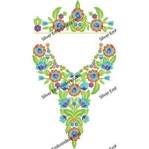 Kaftan Embroidery Dress Design KED142-24