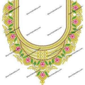 Neck Embroidry Design NED1421-24