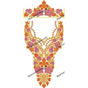 Kaftan Embroidery Design KED143-24