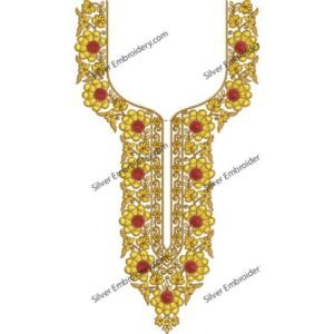Embroidery Neck Design NED1430-24