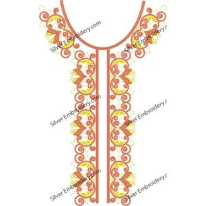 Embroidery Neck Design NED1452-24