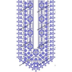 Neck Embroidry Design NED1459-24