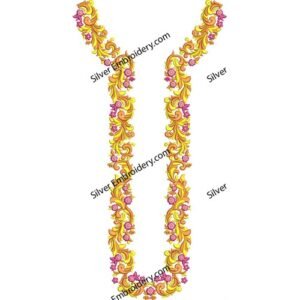 Unique Neck Embroidry NED1468-24